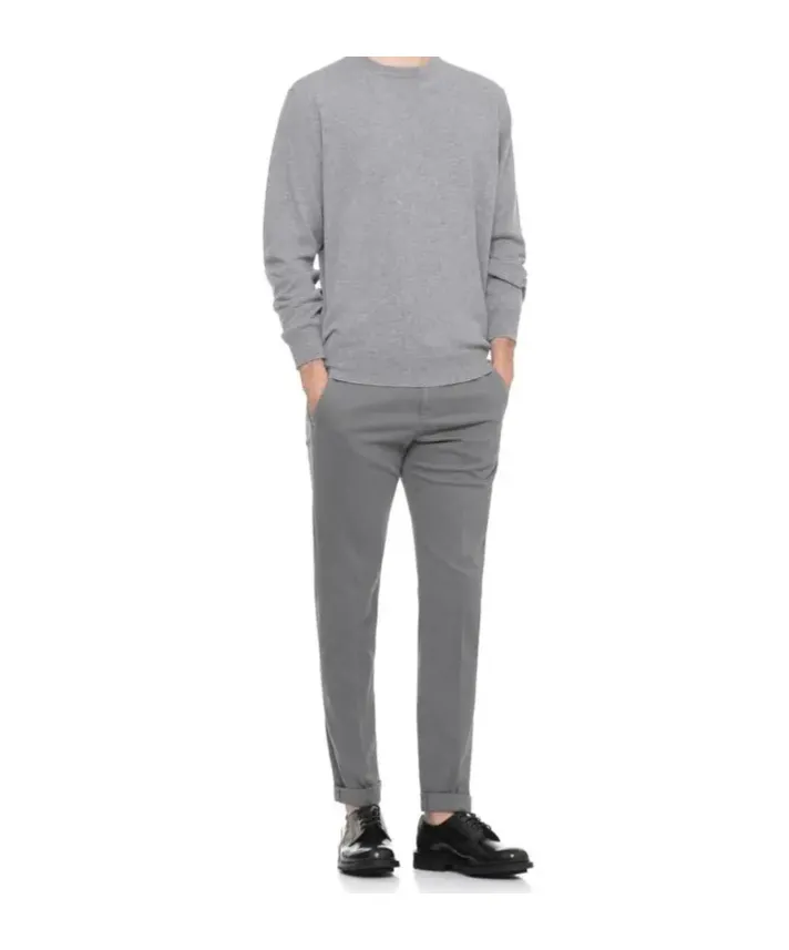Dondup Belted Slim-Fit Pants