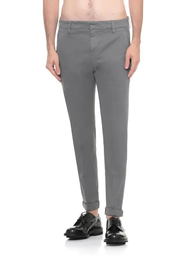 Dondup Belted Slim-Fit Pants