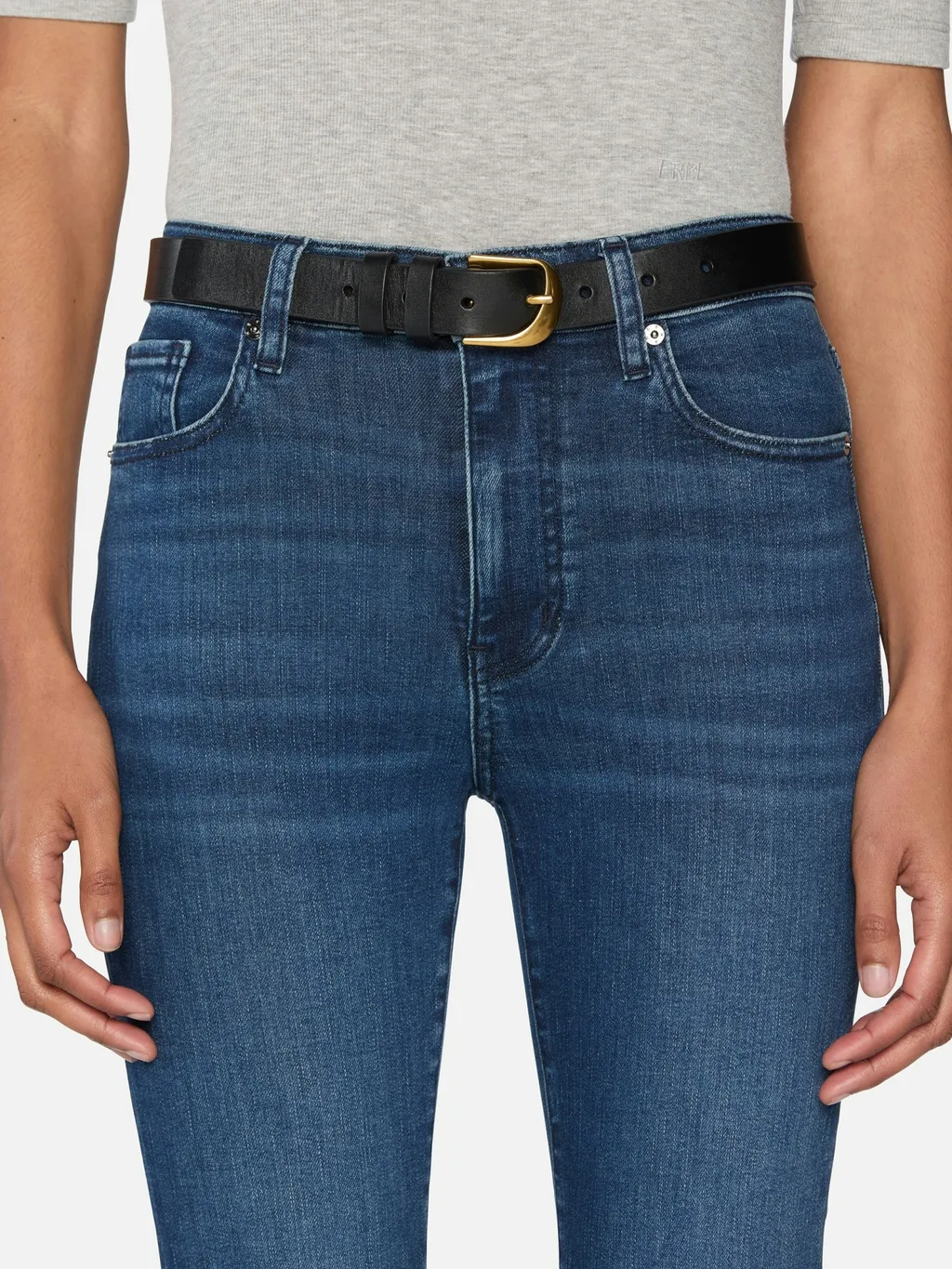 Whiskering-Effect Jeans