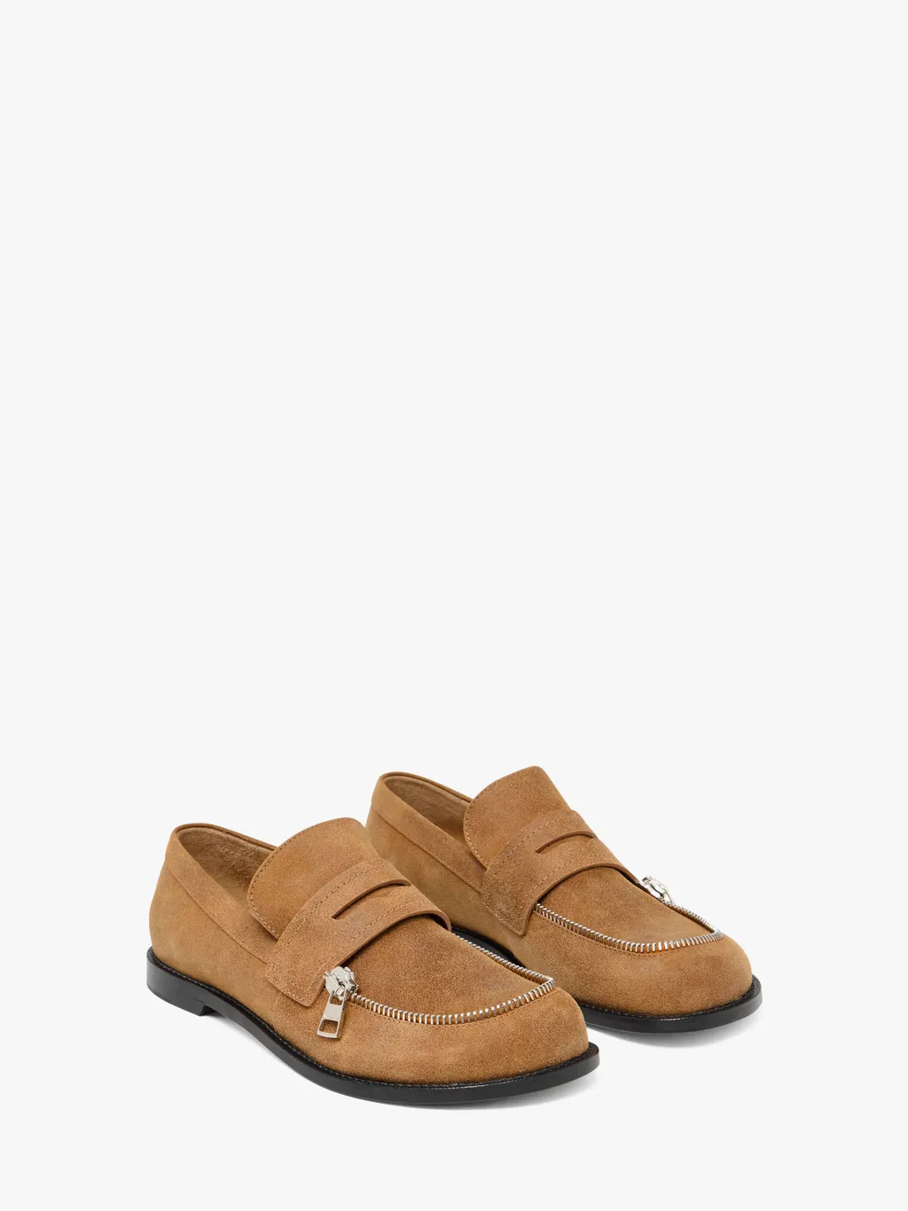 Suede Biker Moccasin
