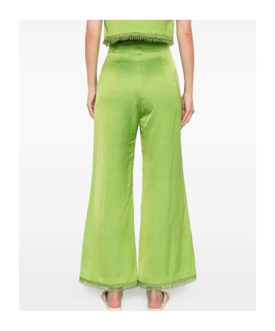 Wide-Leg Casual Pants