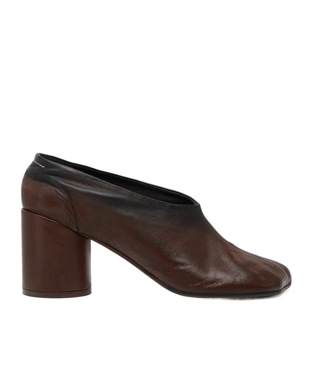 Mm6 Maison Margiela Anatomic Block-Heel Pumps