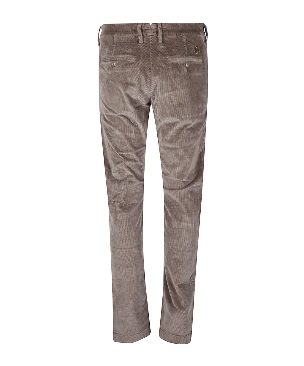 Casual Trousers With Belt Loops