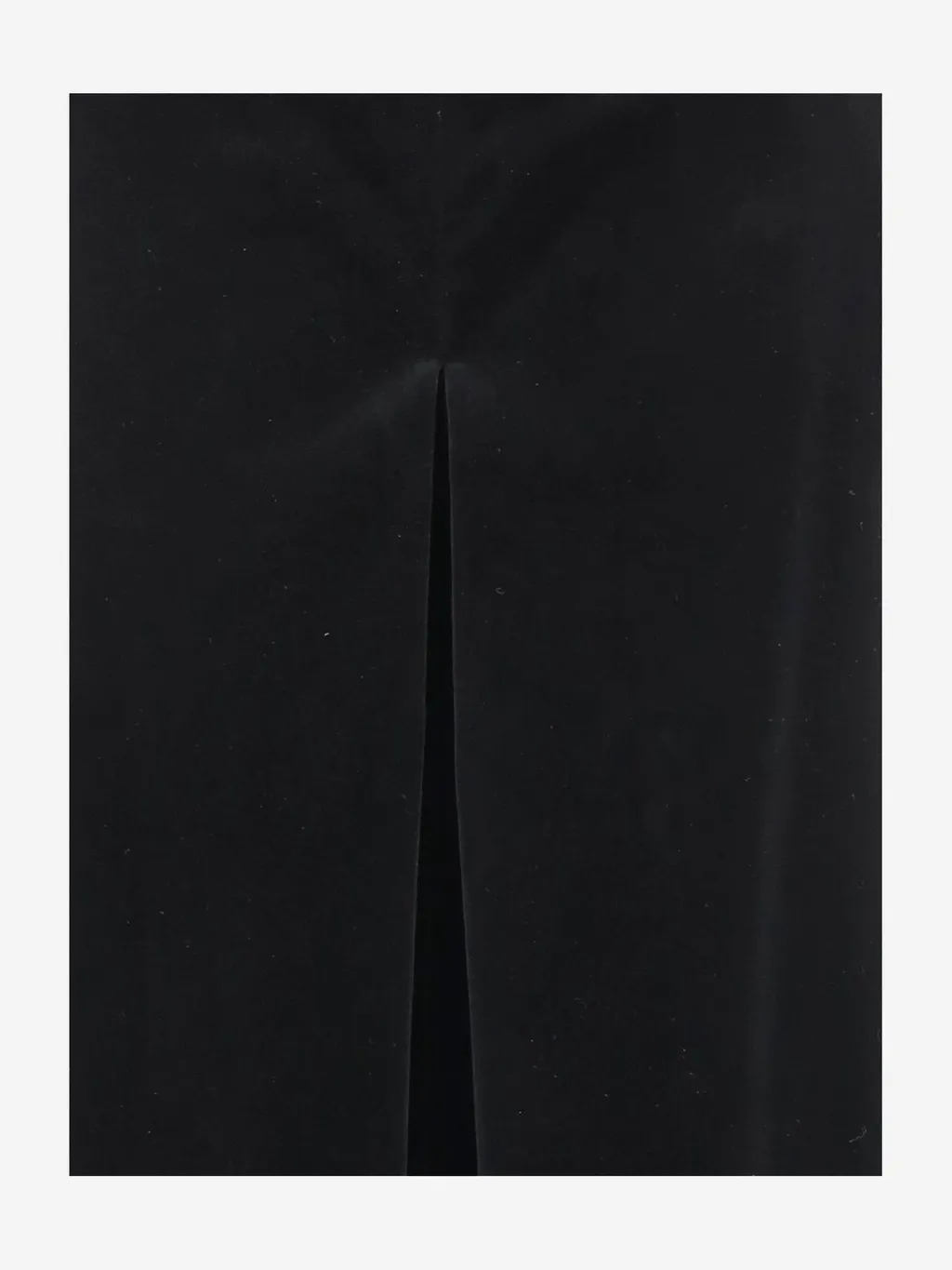 Saint Laurent Velours Vintage Midi Skirt