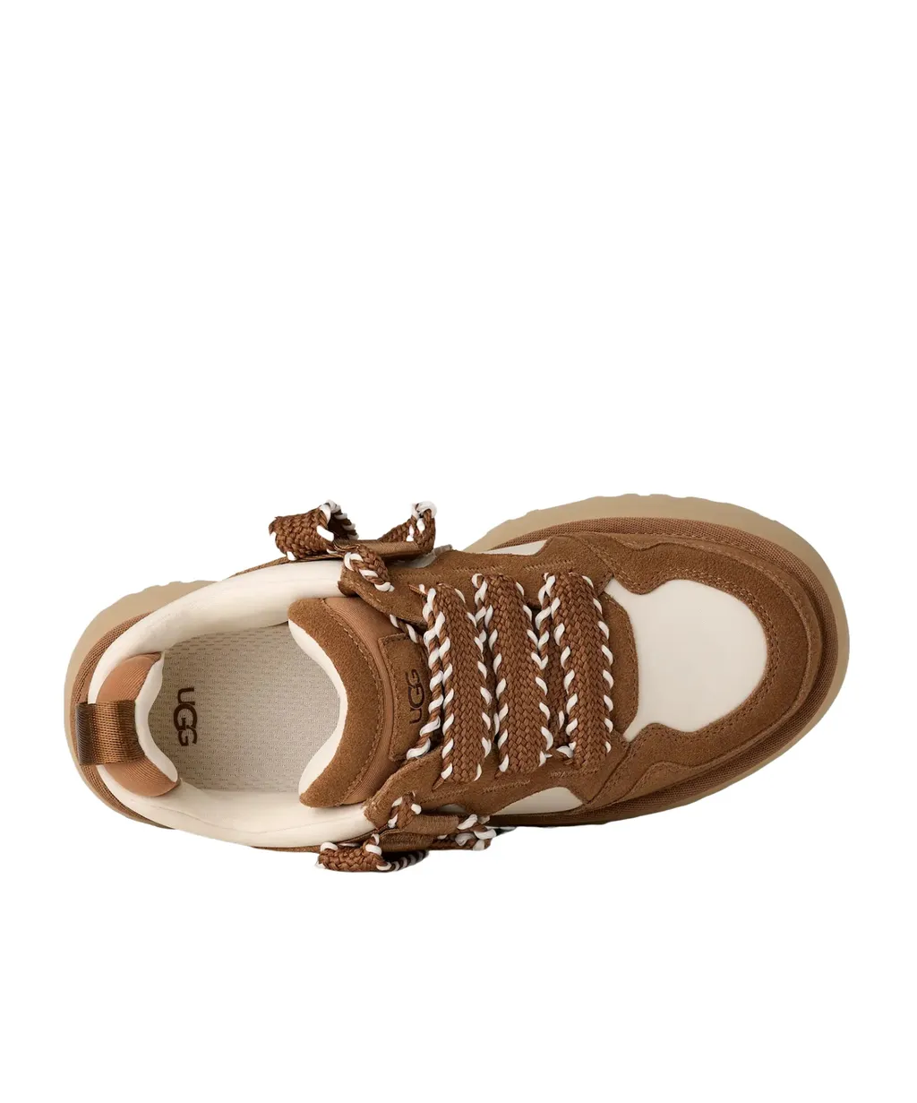 Ugg Astromel Logo Debossed Lace-Up Sneakers