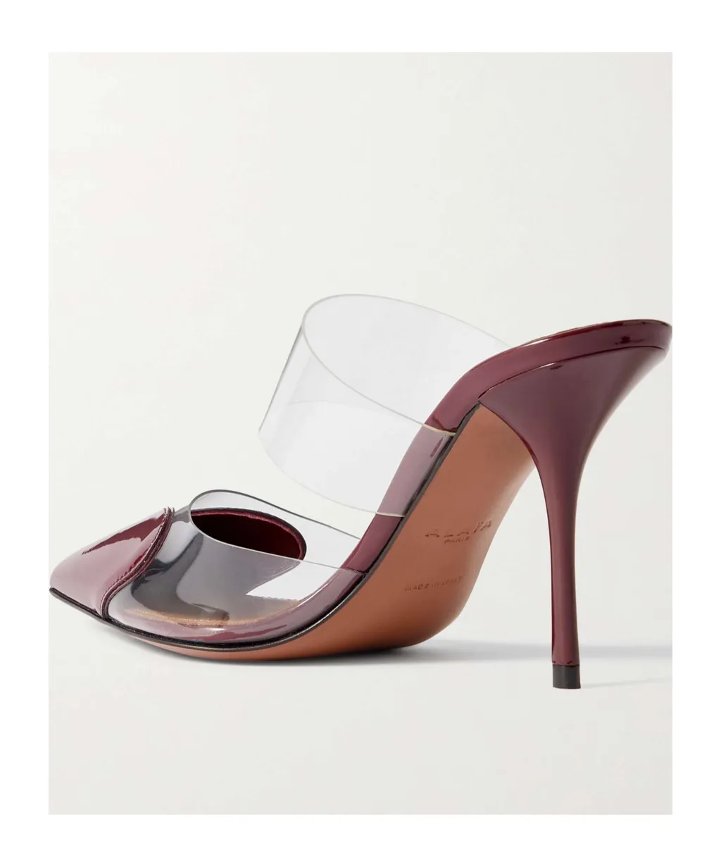 Pointed High-Heeled Sandals