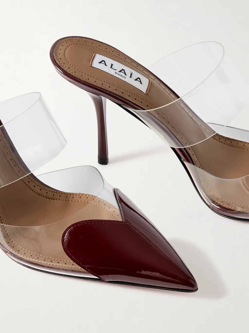 Pointed High-Heeled Sandals