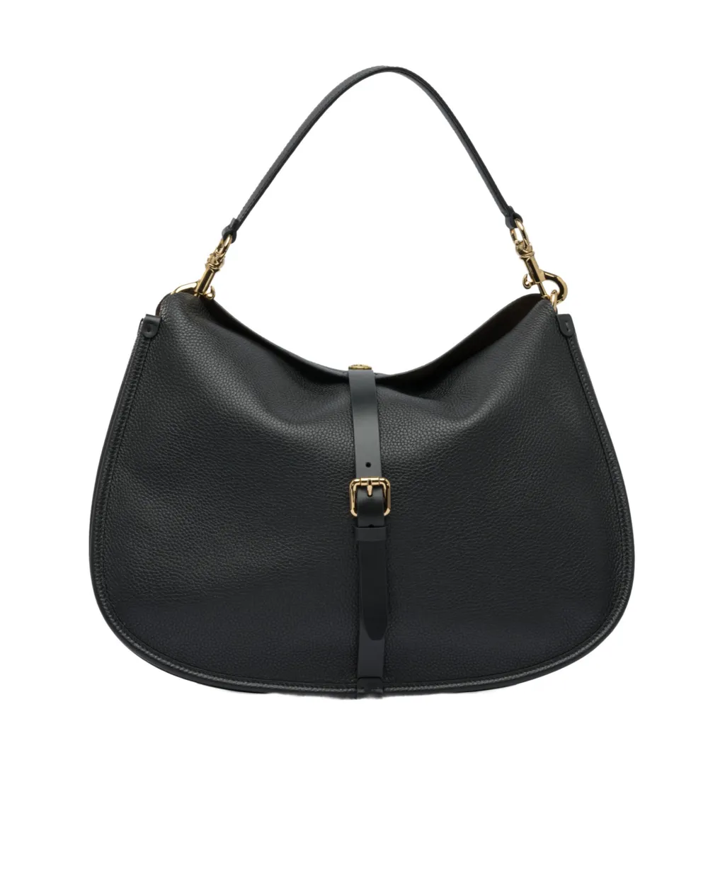 Maxi Leather Pony Bag