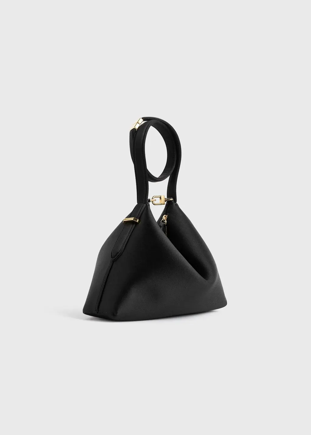 Bevel Zip Shoulder Bag