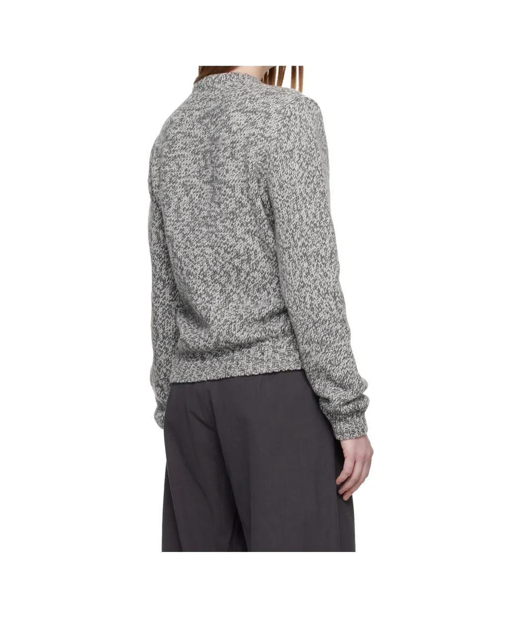 Long-Sleeved Cashmere And Wool Blend Cardigan