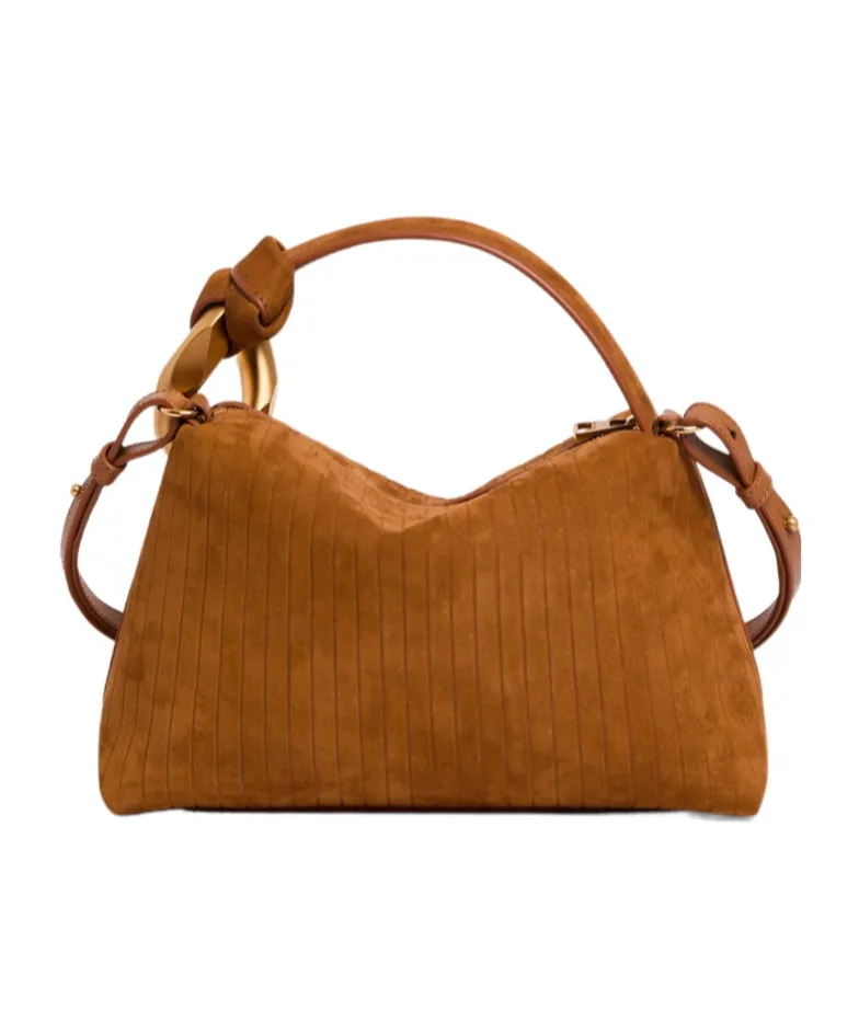 Small Suede Tote Bag