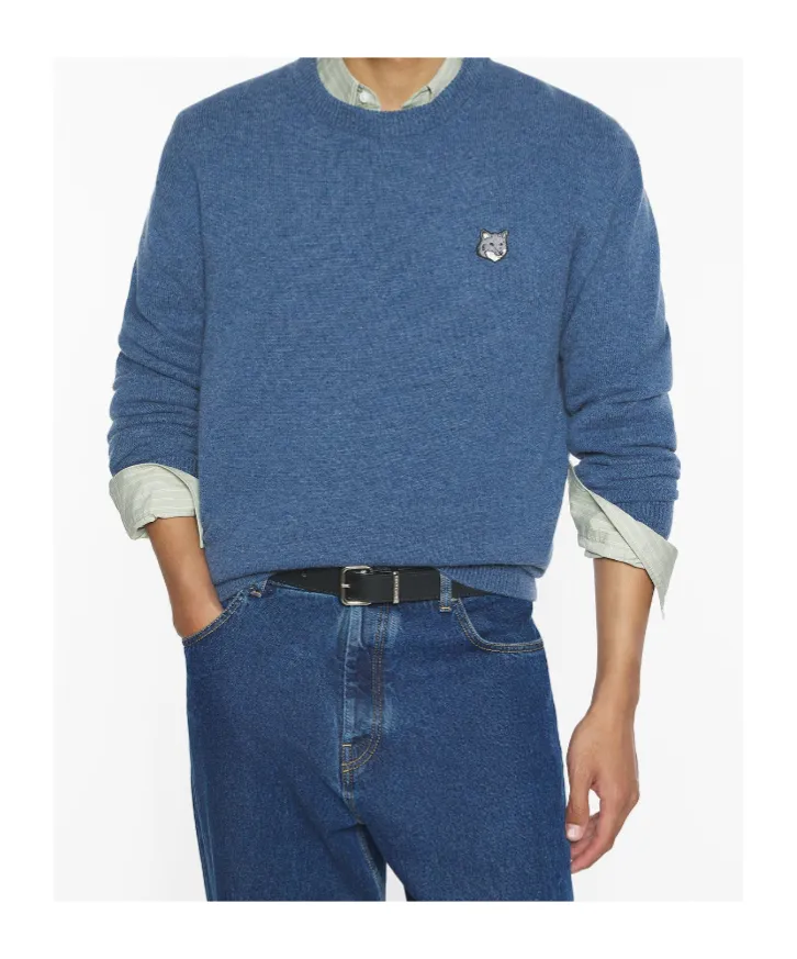 Maison Kitsun Fox Head Comfort Jumper