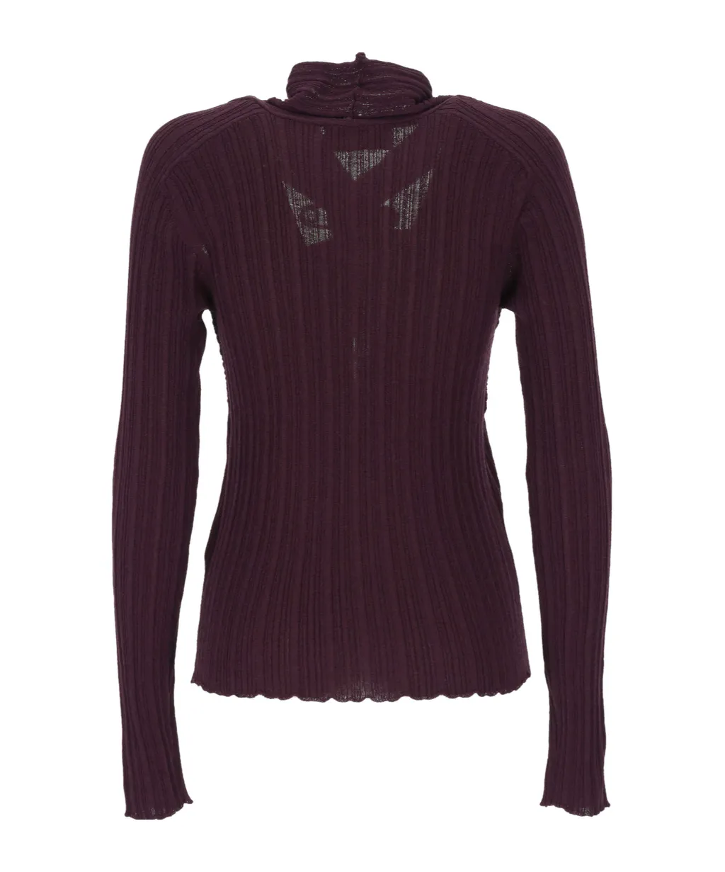 Giuseppe Di Morabito Safety Pin Knit Top