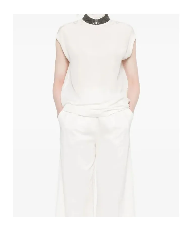Turtleneck Sleeveless Top