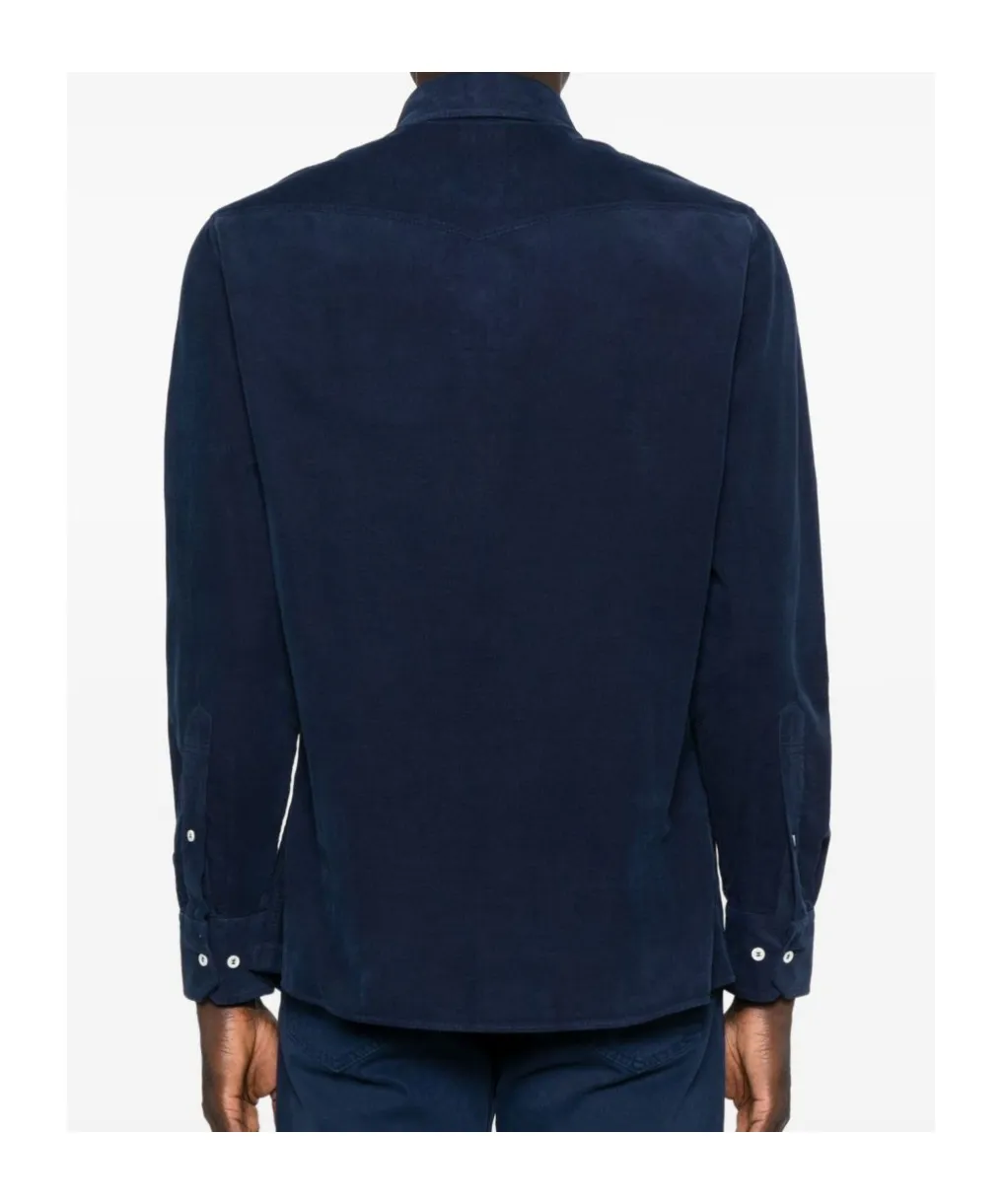 Brunello Cucinelli Long Sleeved Button-Up Shirt