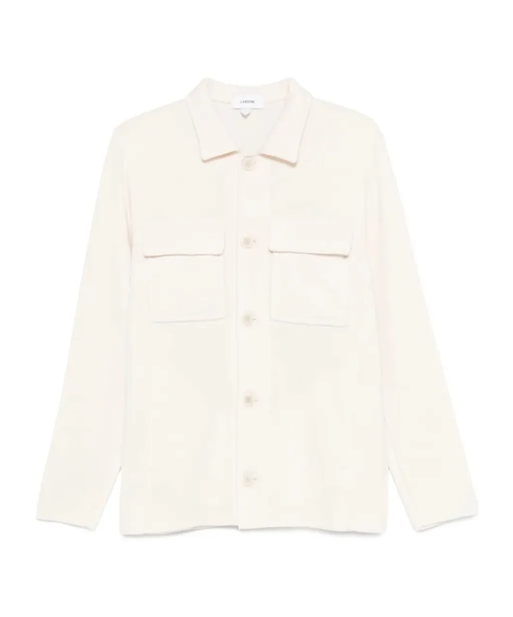 Button-Fastening Pocket Jacket