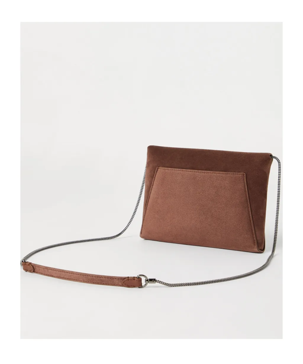 Bc Duo Suede Shoulder Bag