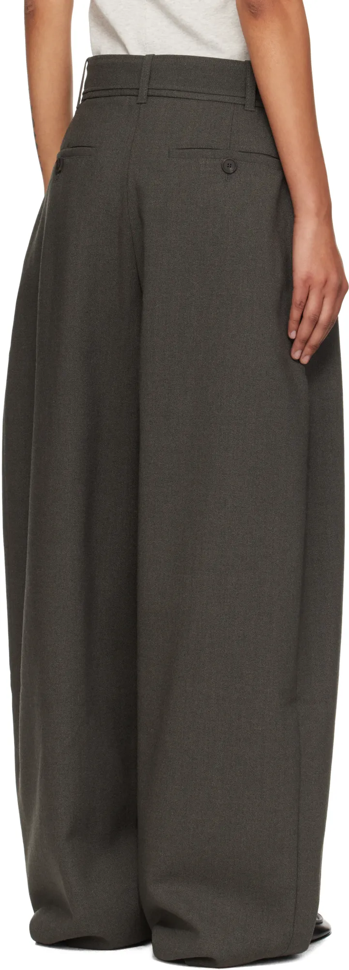 Studio Nicholson Doring Wide-Leg Pants