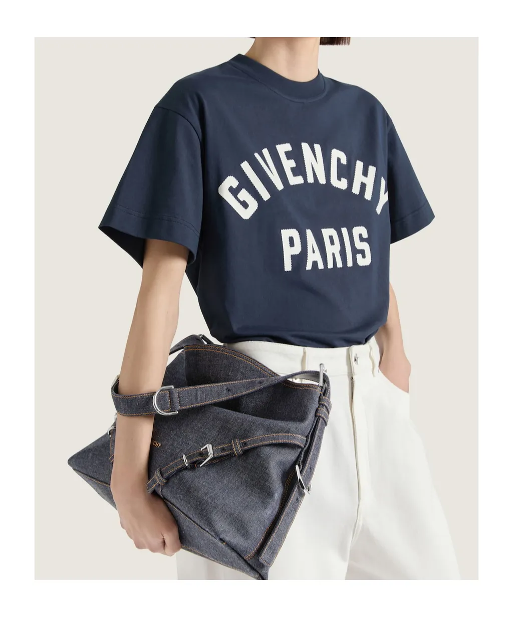 Givenchy Medium Denim Voyou Bag