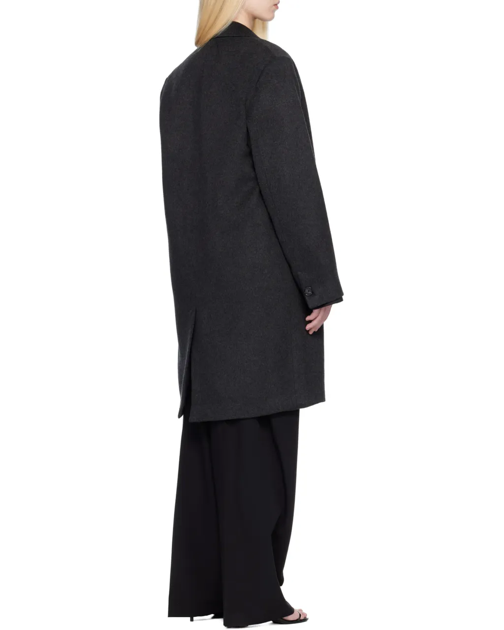 Double-Breasted Cashmere Coat