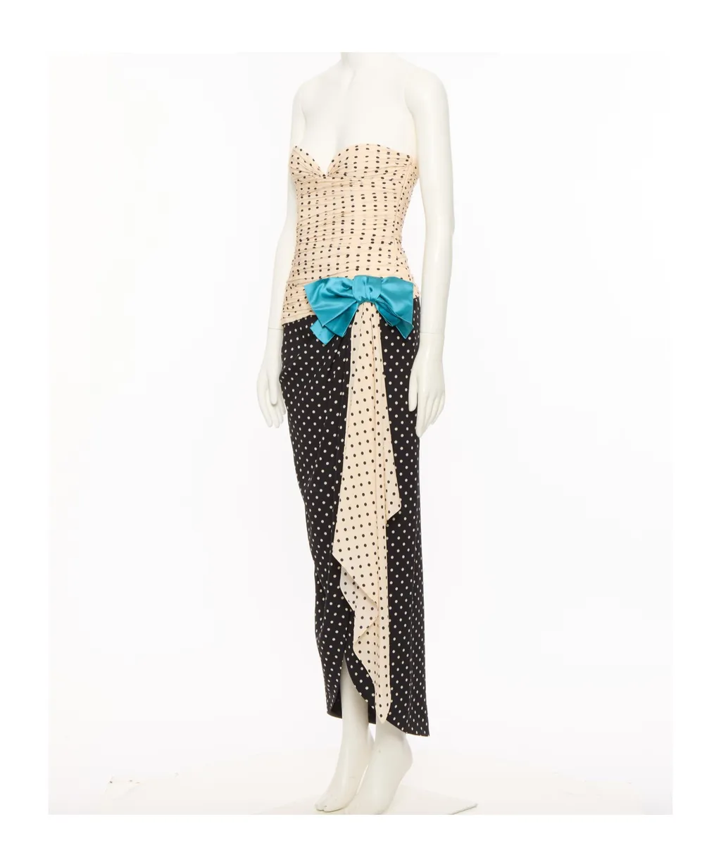 Crepe De Chine Dress