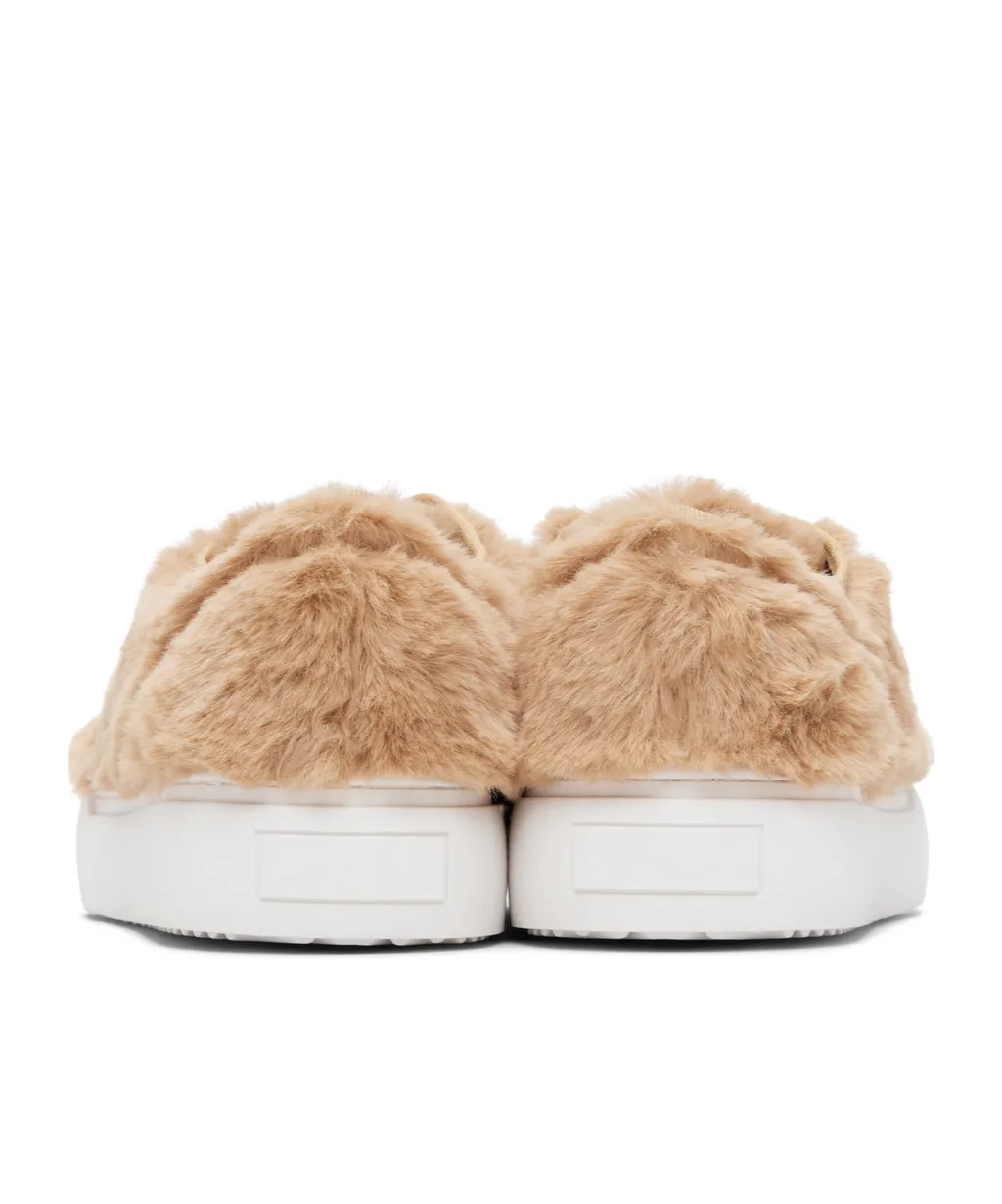 Faux-Fur Sneakers
