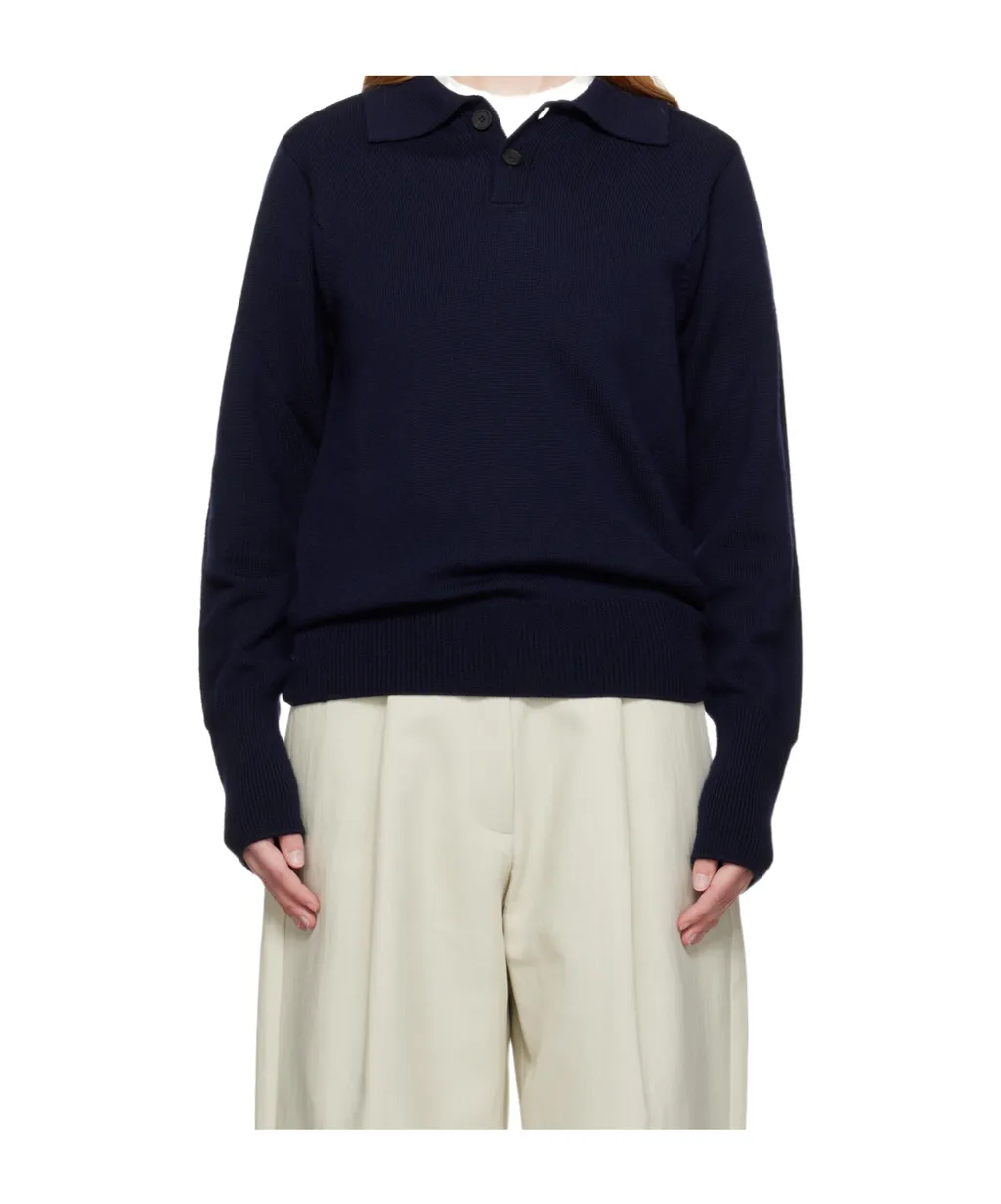 Studio Nicholson Polo Collar Knitwear
