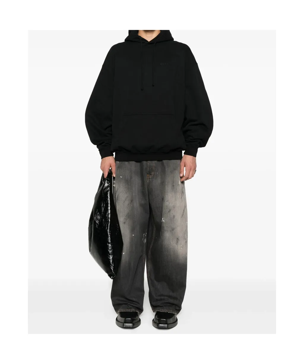 Vetements Logo Oversized Hoodie