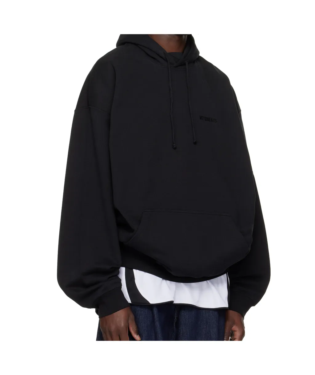 Vetements Logo Oversized Hoodie
