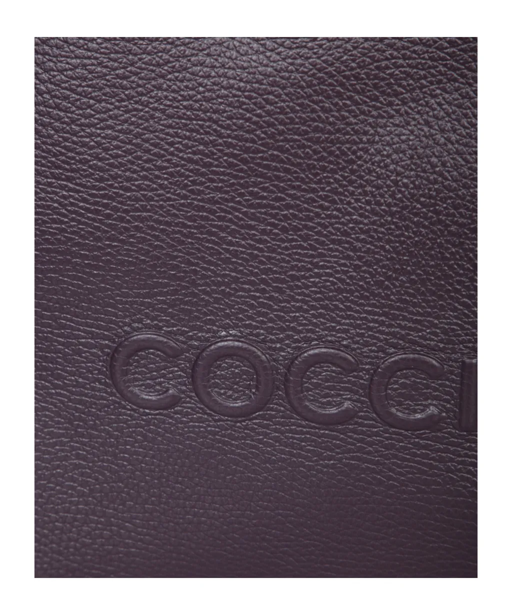 Large Myrtha Embossed-Logo Tote Bag