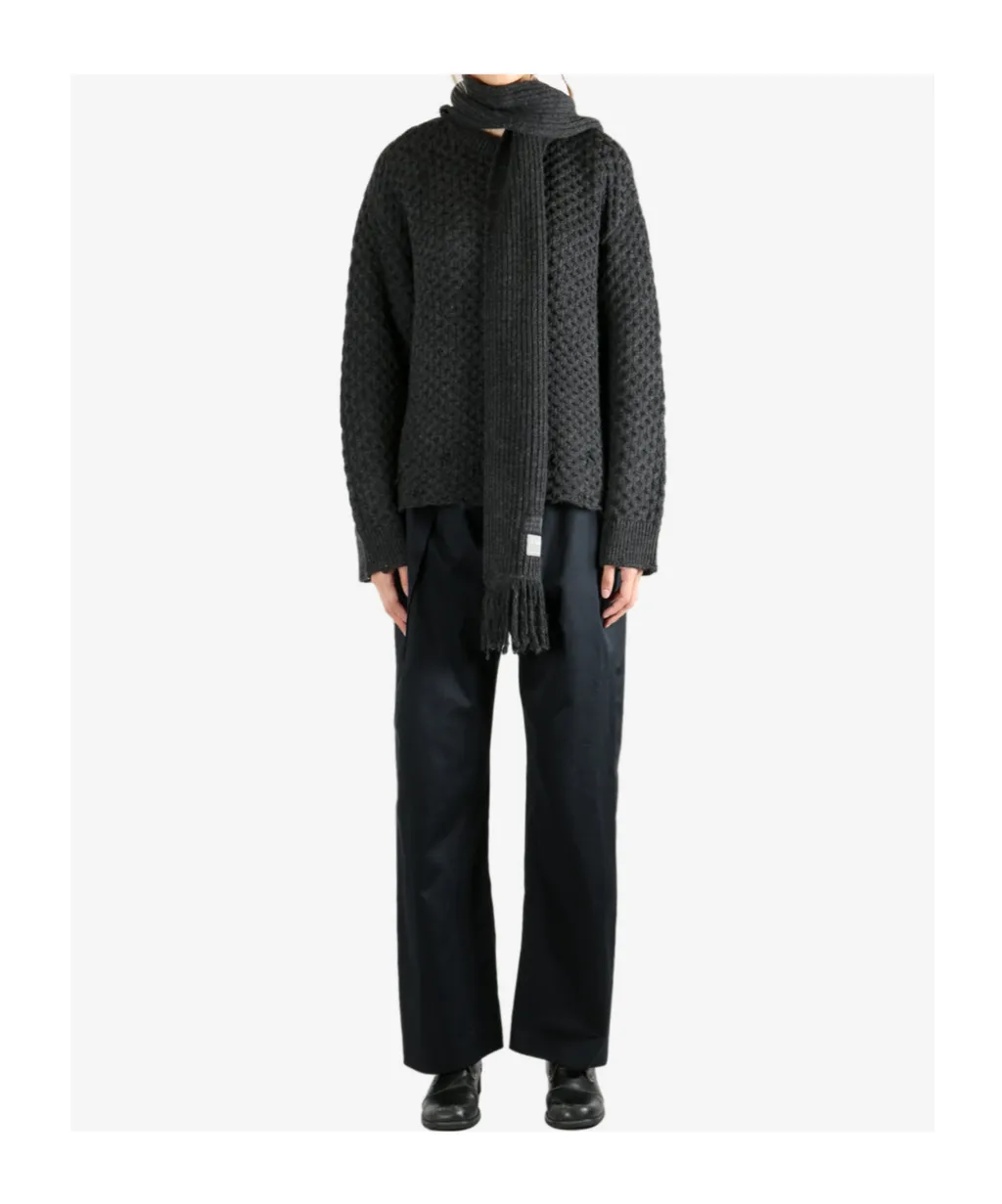 Mm6 Maison Margiela Scarf Knit Jumper