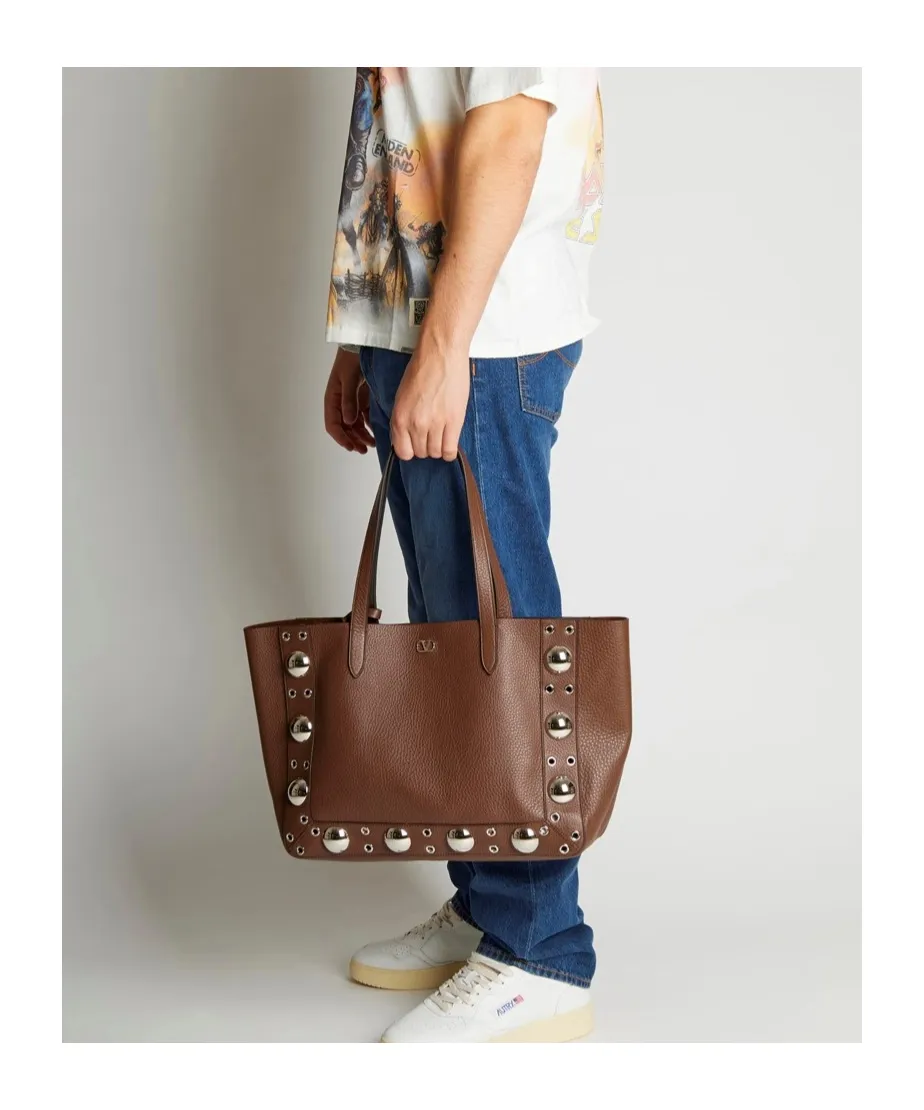 Valentino NellcÔTe Vlogo Signature Tote Bag
