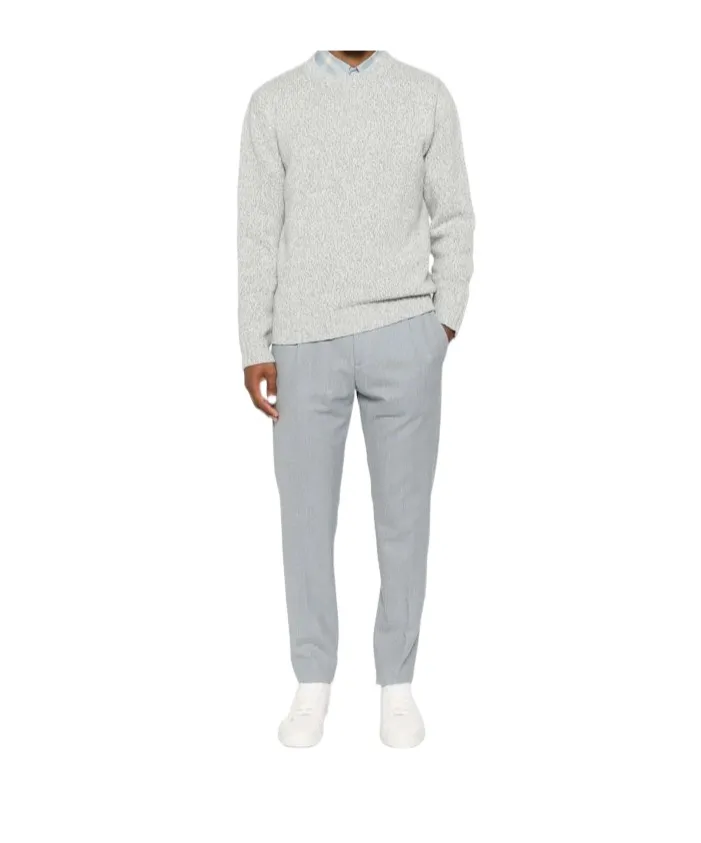 Round Neck Sweater Sand