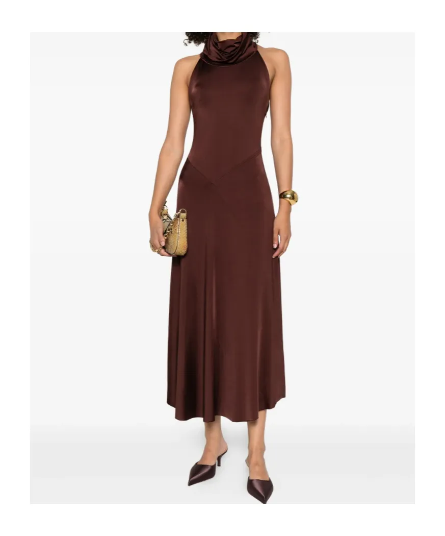 High-Neck Dress