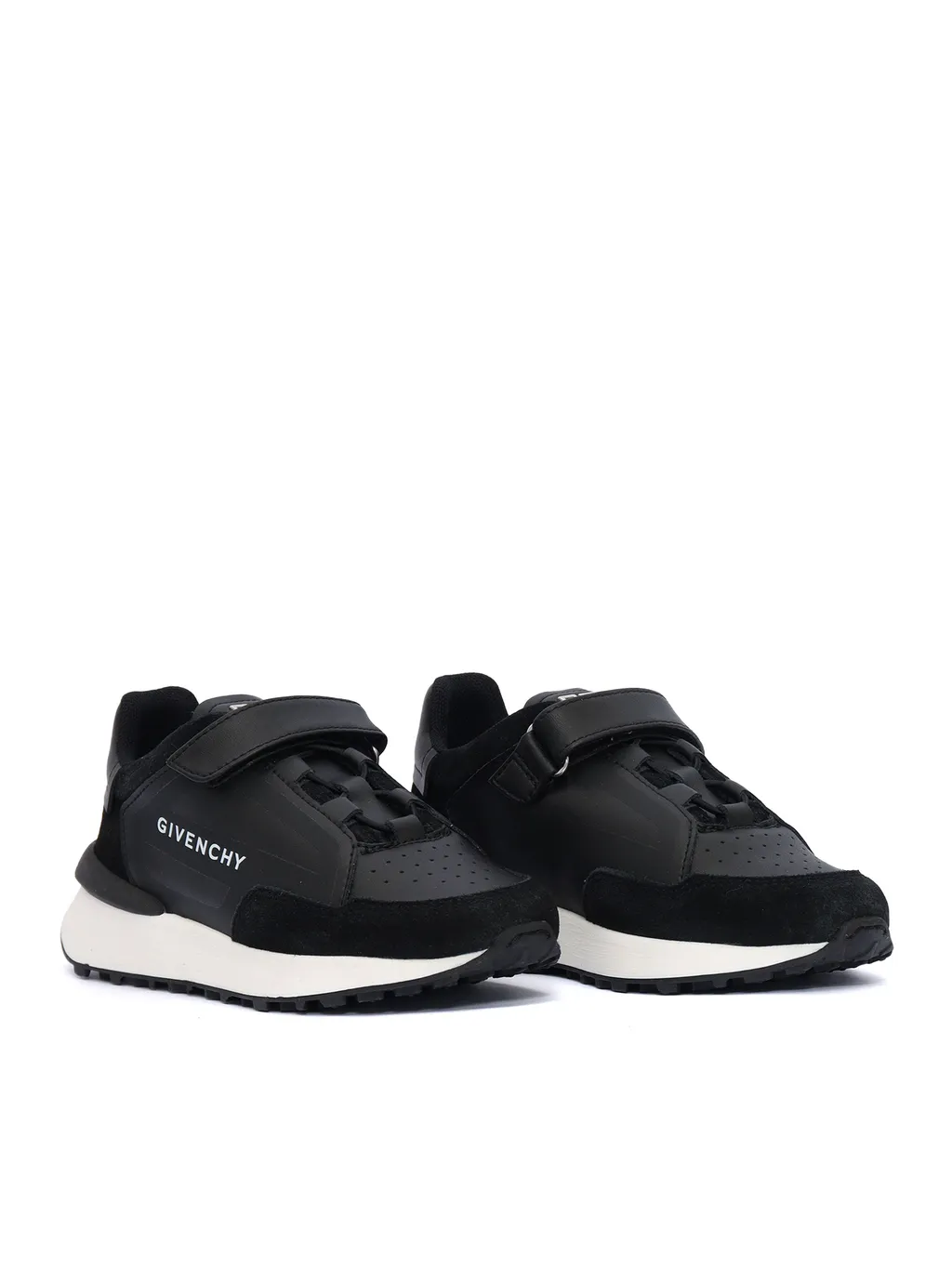 Suede Panelled Sneakers