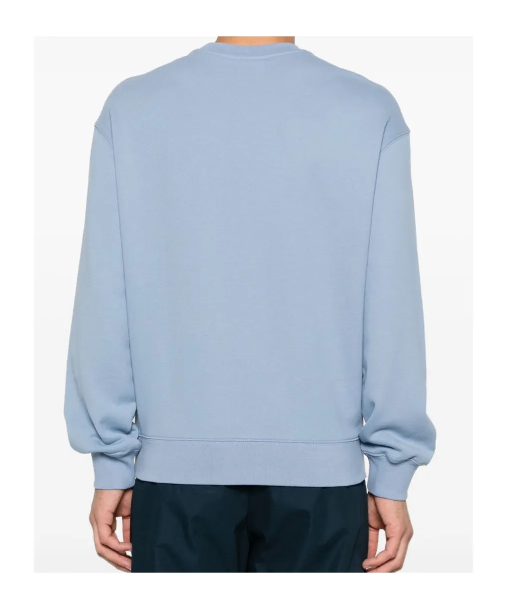 Fox-Embroidered Cotton Sweatshirt