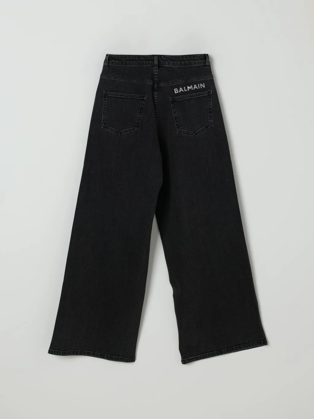 Crystal-Embellished Jeans