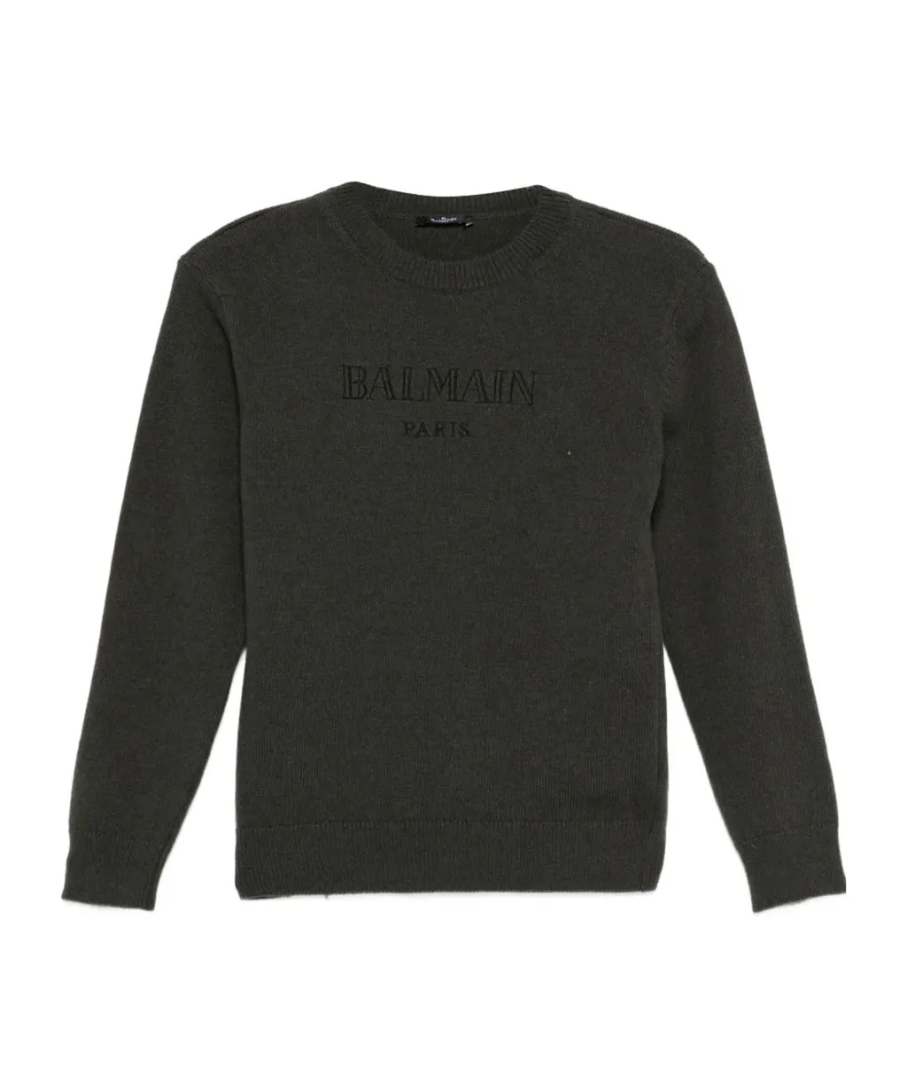 Logo-Embroidered Sweater
