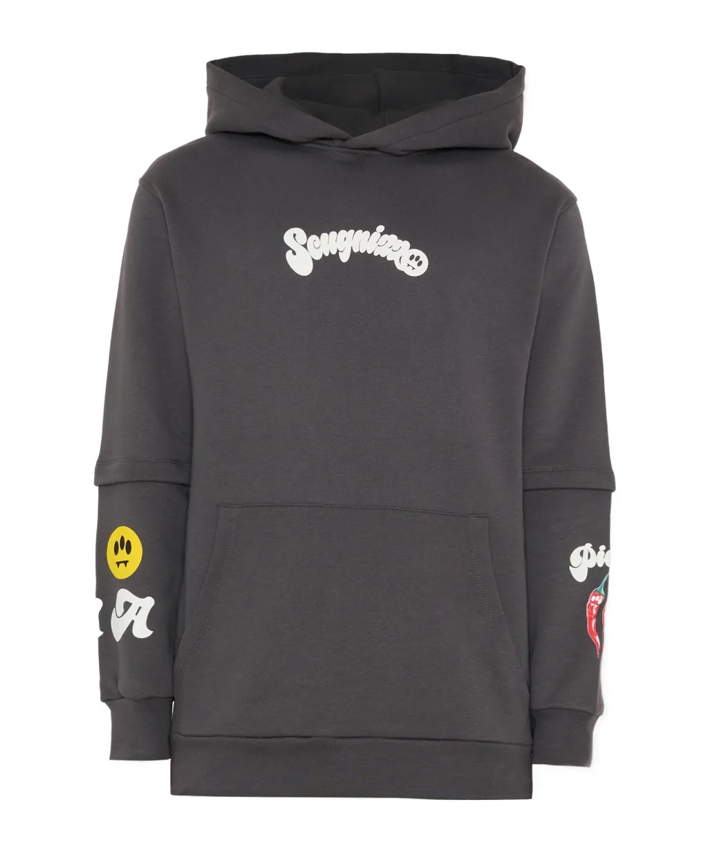 Logo-Print Hoodie