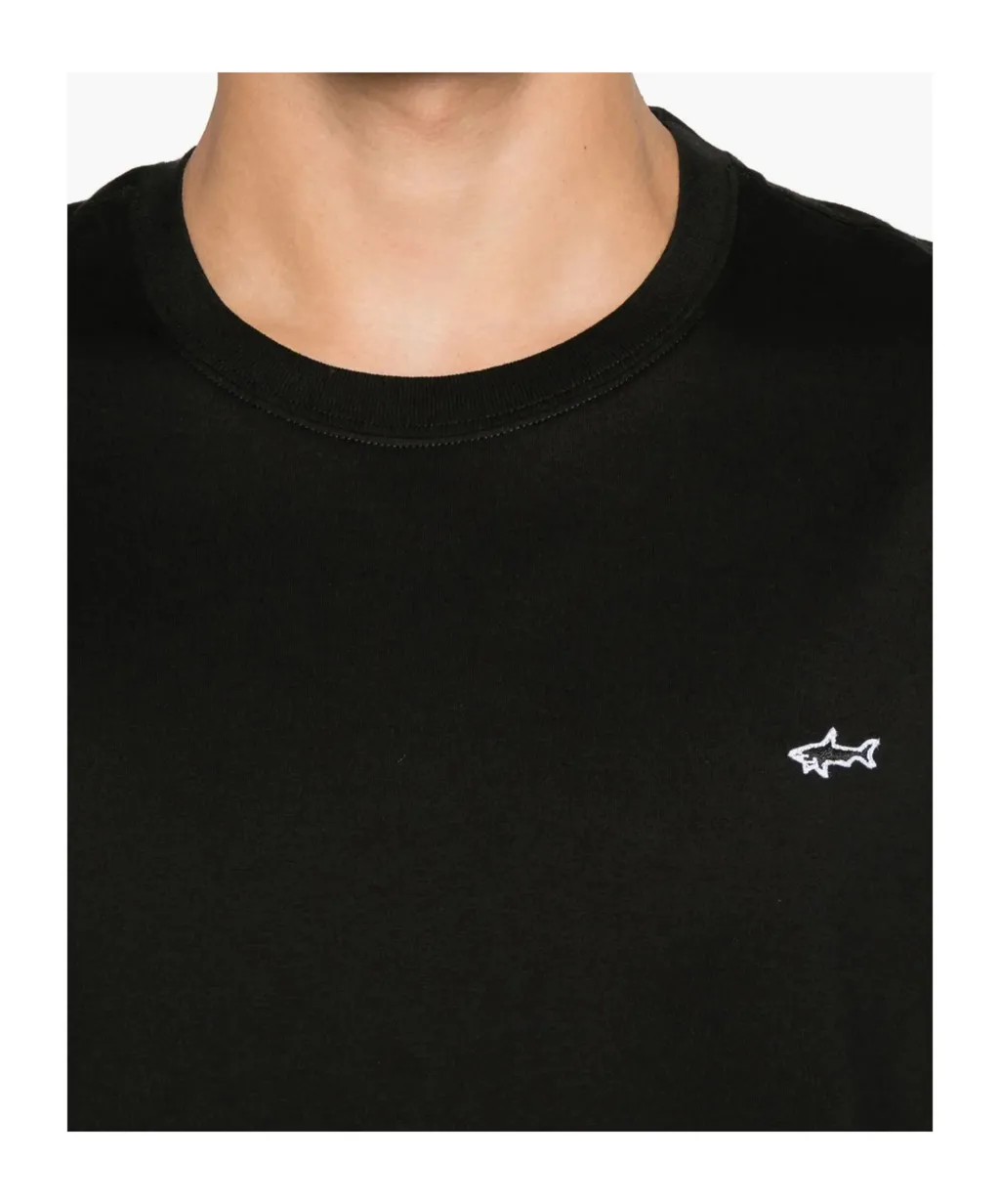Shark-Detail Cotton T-Shirt