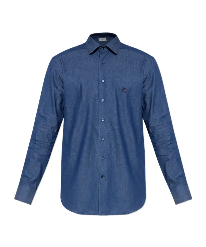 Embroidered Cotton Shirt