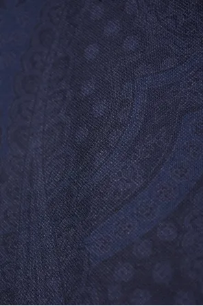 Paisley-Print Cotton Polo Shirt