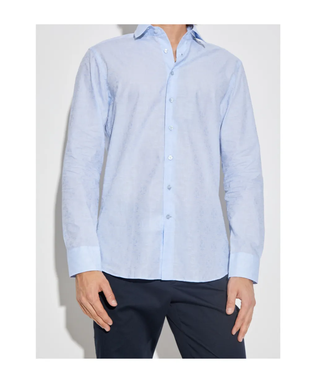 Cotton Jacquard Shirt