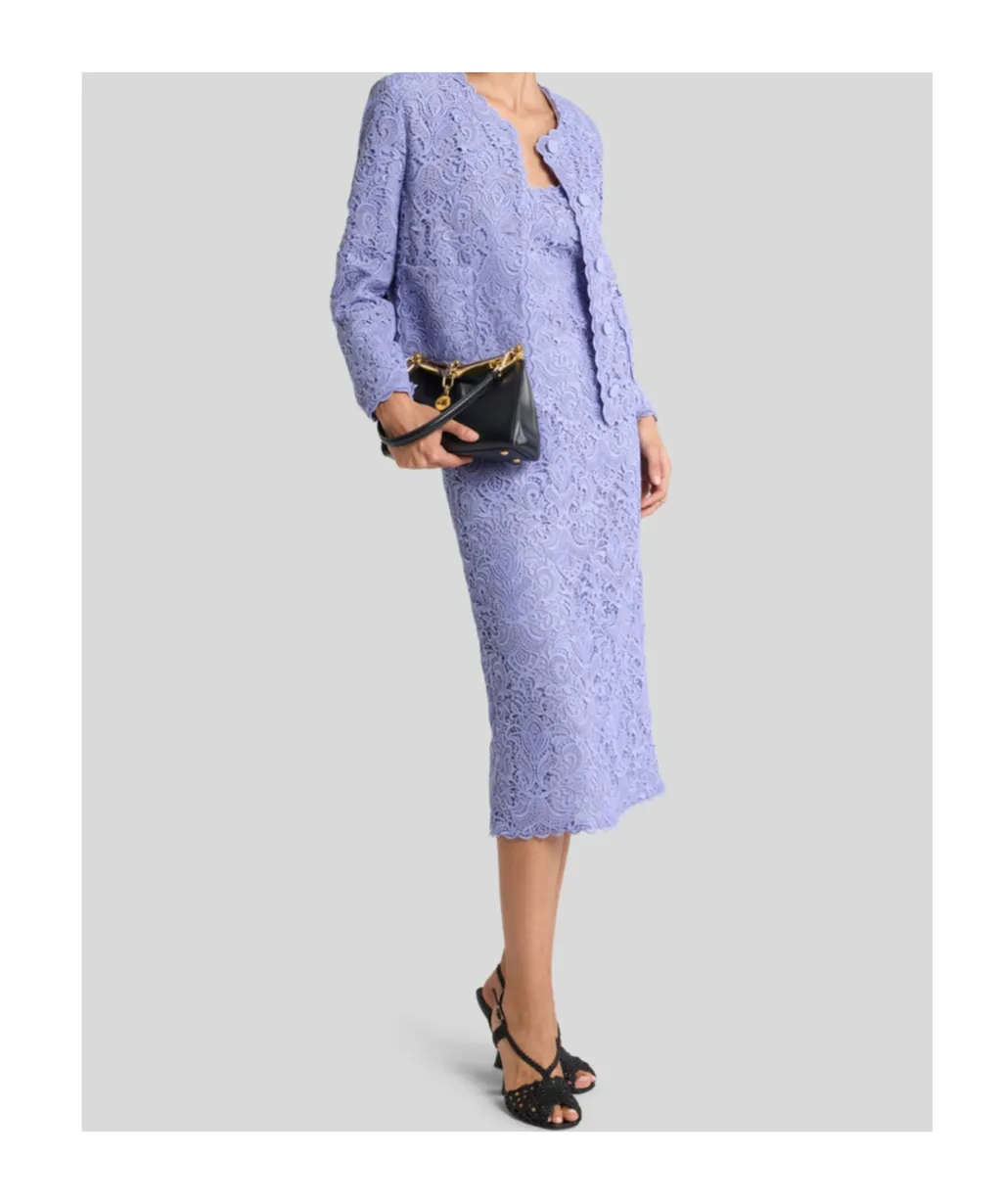 Floral Macramé Jacket