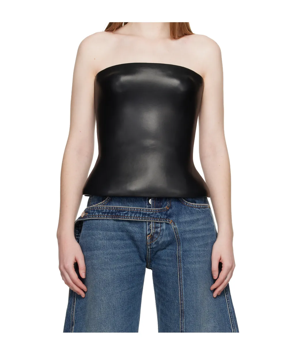 Leather Top
