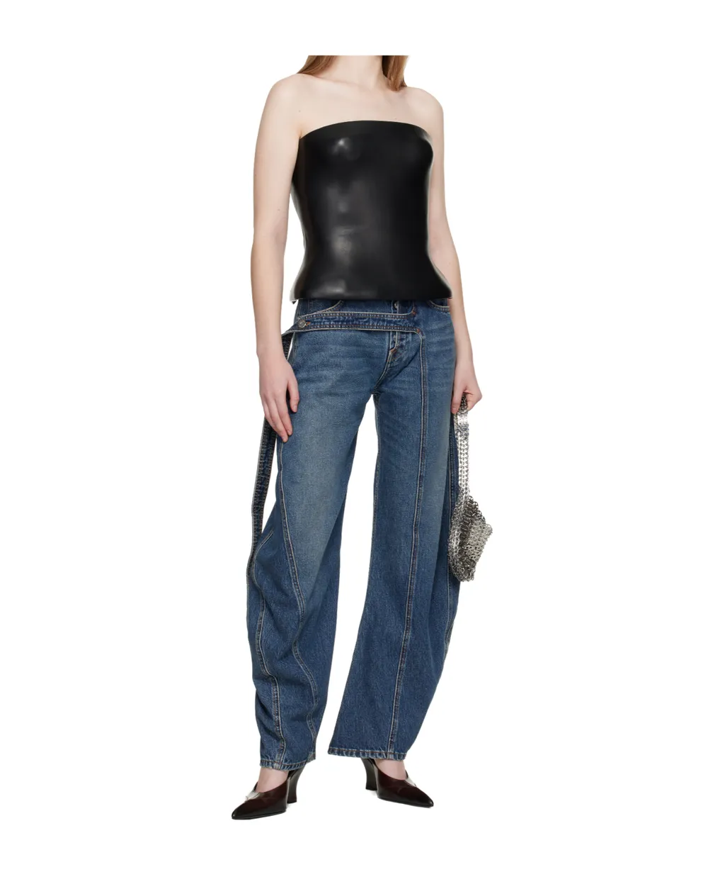 Leather Top