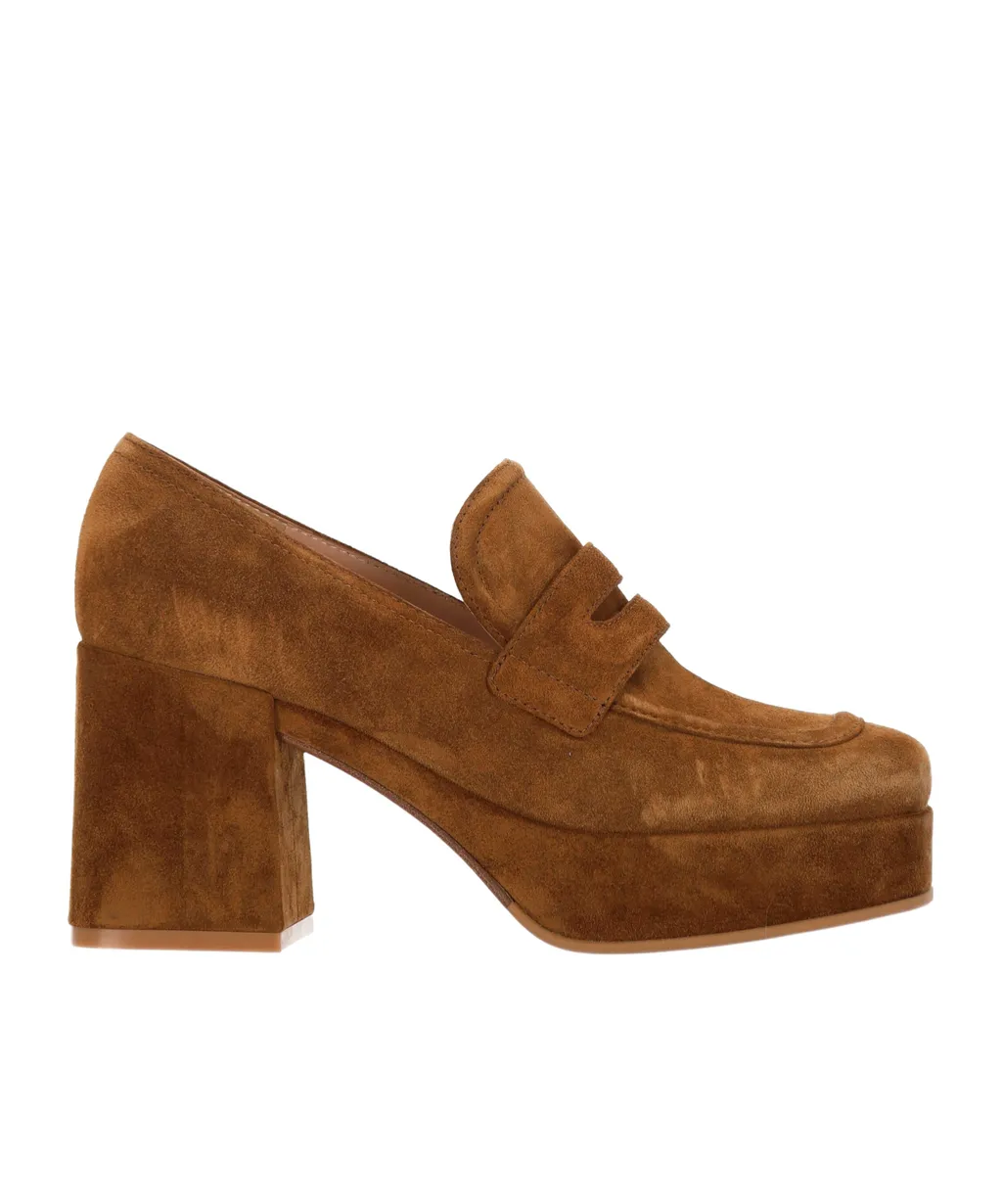 Gianvito Rossi Square Toe Block Heel Pumps