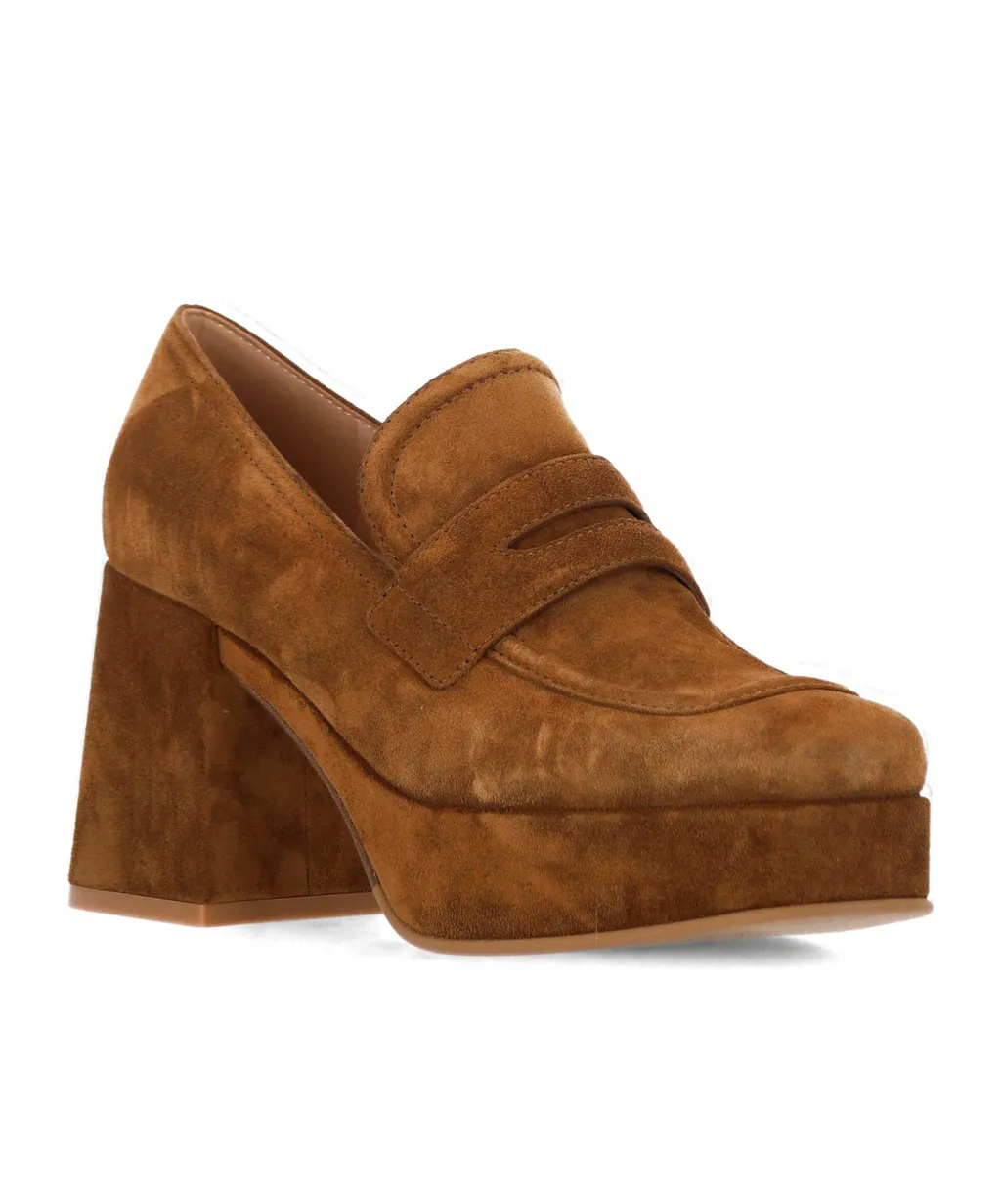 Gianvito Rossi Square Toe Block Heel Pumps