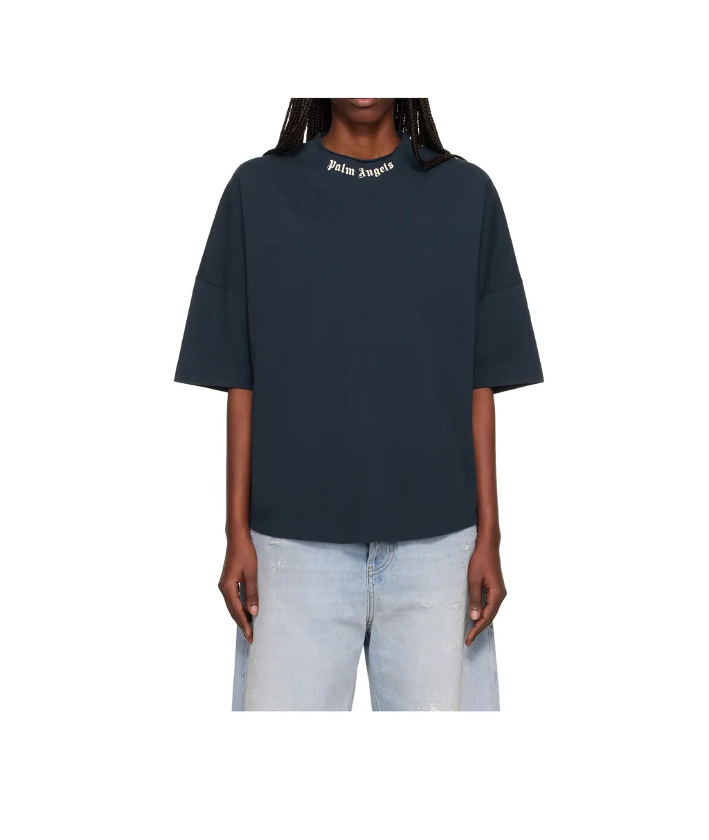 Curved-Logo T-Shirt