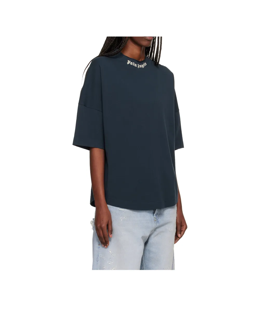 Curved-Logo T-Shirt